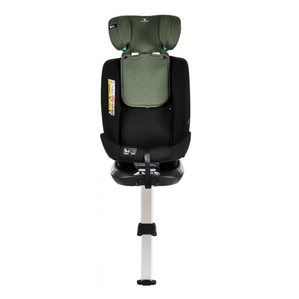 i-PROTECT autós ülés 40-150cm támasztólábbal 360 forgatható ZÖLD