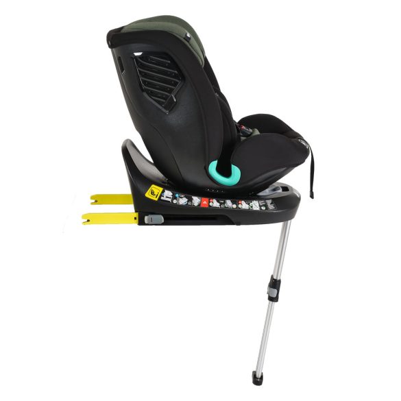 i-PROTECT autós ülés 40-150cm támasztólábbal 360 forgatható ZÖLD