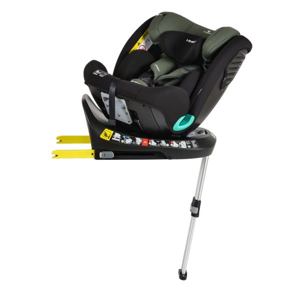 i-PROTECT autós ülés 40-150cm támasztólábbal 360 forgatható ZÖLD