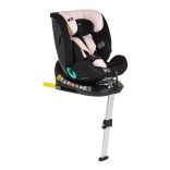 i-PROTECT autós ülés 40-150cm támasztólábbal 360 forgatható PINK