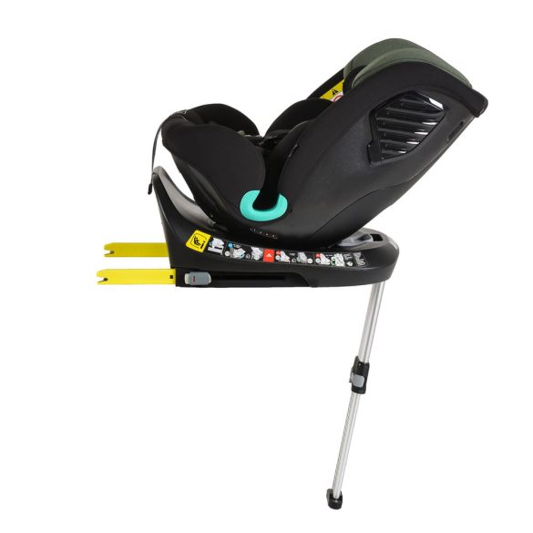 i-PROTECT autós ülés 40-150cm támasztólábbal 360 forgatható STEEL/SZÜRKE