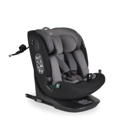 GTS prémium autós ülés 40-150cm SPS, 360fokban forgatható SZÜRKE