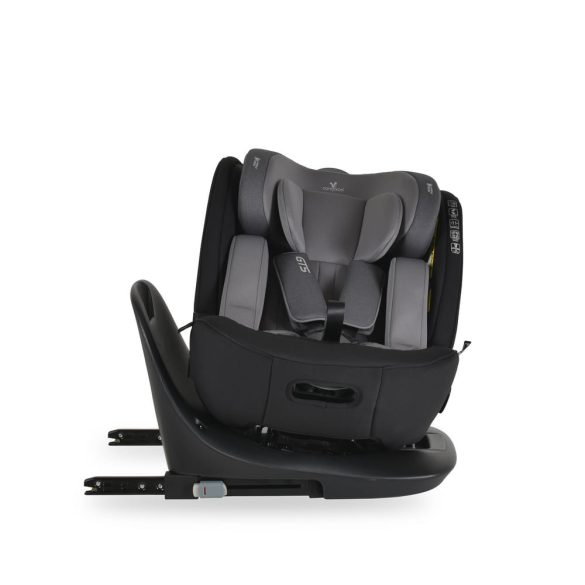 GTS prémium autós ülés 40-150cm SPS, 360fokban forgatható SZÜRKE