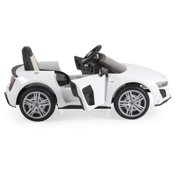 BO Audi R8 Spyder elektromos autó 105cm FEHÉR