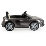BO Audi R8 Spyder elektromos autó 105cm SILVER/EZÜST