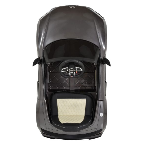 BO Audi R8 Spyder elektromos autó 105cm SILVER/EZÜST