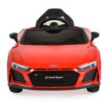 BO Audi R8 Spyder elektromos autó 105cm PIROS