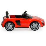 BO Audi R8 Spyder elektromos autó 105cm PIROS