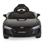 BO Audi R8 Spyder elektromos autó 105cm FEKETE