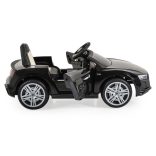 BO Audi R8 Spyder elektromos autó 105cm FEKETE