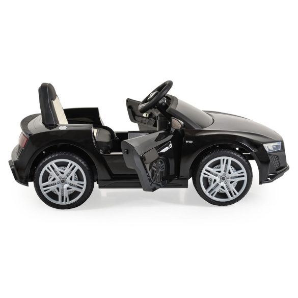 BO Audi R8 Spyder elektromos autó 105cm FEKETE