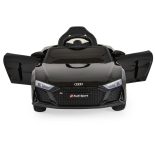 BO Audi R8 Spyder elektromos autó 105cm FEKETE