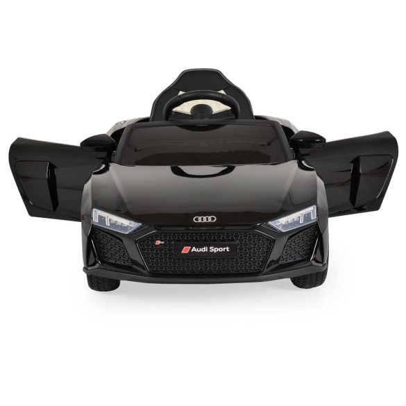 BO Audi R8 Spyder elektromos autó 105cm FEKETE
