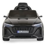 BO Audi SQ8 e-tron elektromos autó 99cm FEKETE