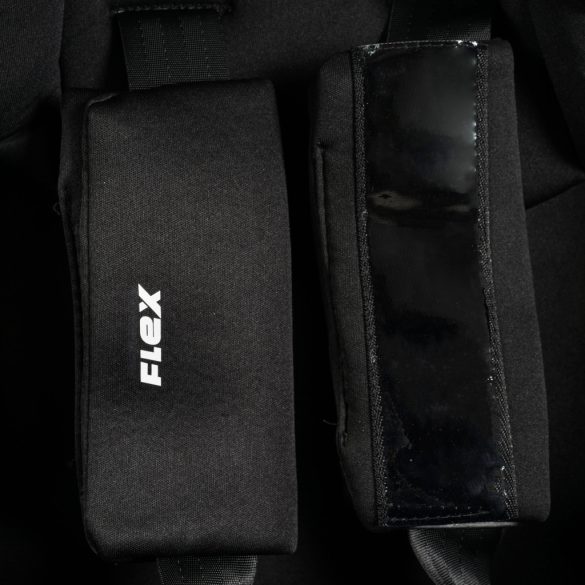 FLEX autós ülés 76-150cm FEKETE/BÉZS díszcsík