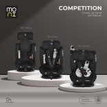 COMPETITION dönthető autós ülés 40-150cm FEKETE