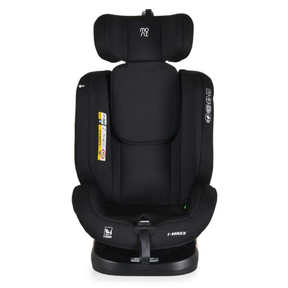 i-MAXX autós ülés,  isofix, forgatható, 2 plüss+párna 40-150cm SZÜRKE