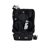 ROCK autós ülés 76-150cm, 2játékkal, pohártartó, belső öv, isofix nélkül FEKETE