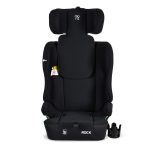 ROCK autós ülés 76-150cm, 2játékkal, pohártartó, belső öv, isofix nélkül FEKETE