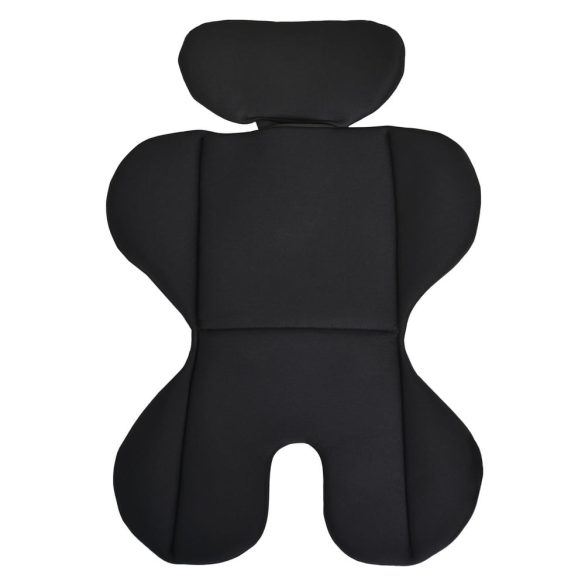 ROCK autós ülés 76-150cm, 2játékkal, pohártartó, belső öv, isofix nélkül FEKETE