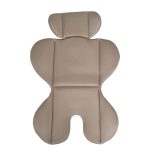 SECURITY autós ülés belső övvel, isofix, ajándék 2plüss+párna 76-150cm BÉZS