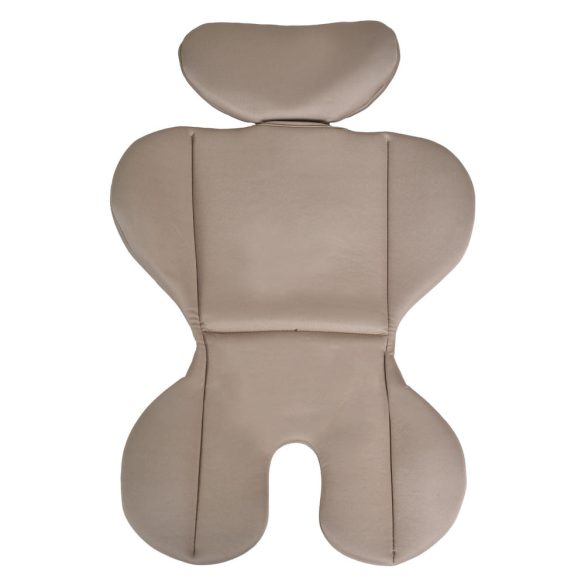 ROCK autós ülés 76-150cm, 2játékkal, pohártartó, belső öv, isofix nélkül BÉZS