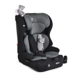 ROCK autós ülés 76-150cm, 2játékkal, pohártartó, belső öv, isofix nélkül SZÜRKE