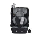 ROCK autós ülés 76-150cm, 2játékkal, pohártartó, belső öv, isofix nélkül SZÜRKE