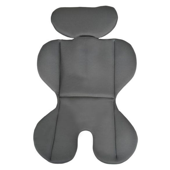 ROCK autós ülés 76-150cm, 2játékkal, pohártartó, belső öv, isofix nélkül SZÜRKE