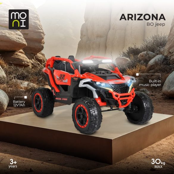 BO ARIZONA elektromos UTV autó 4motoros PIROS
