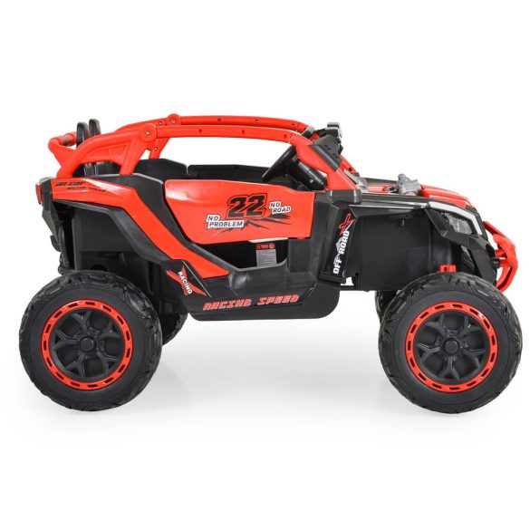 BO KANSAS elektromos UTV autó 4motoros PIROS
