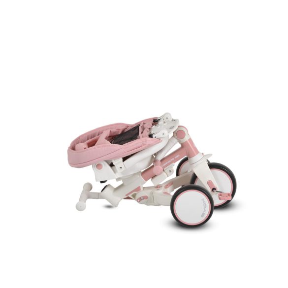 COMPACTO ÚJ 3IN1 tricikli multifunkciós, futóbiciklivé alakítható PINK