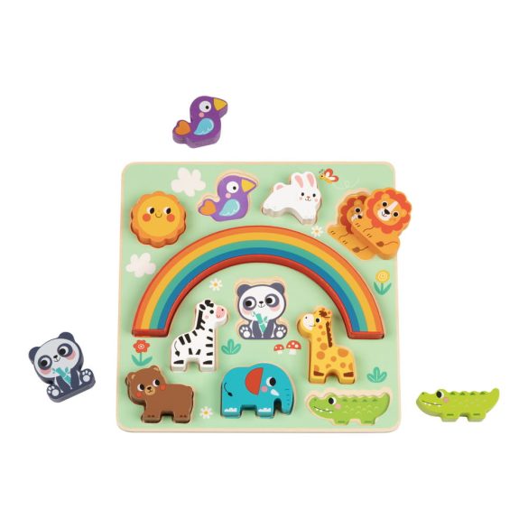 MONI 2IN1 balance puzzle ÁLLATOS/ANIMALS