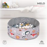 Labdamedence MELO 90 labdával összecsukható  ÁLLATOS