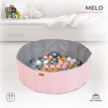 Labdamedence MELO 90 labdával összecsukható PINK