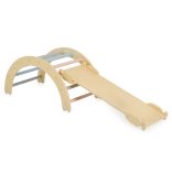 PIKLER fa mászóka 3in1 rámpával, létrával, híddal