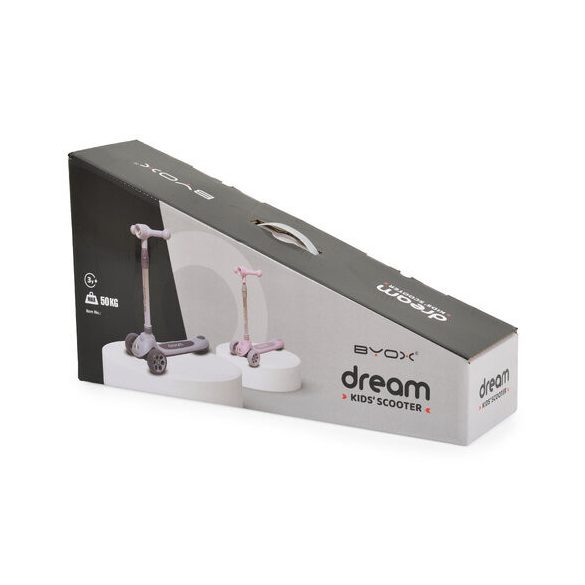 DREAM roller világító kerekekkel PINK