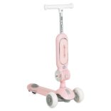STREETPRO roller 2in1 üléssel PINK