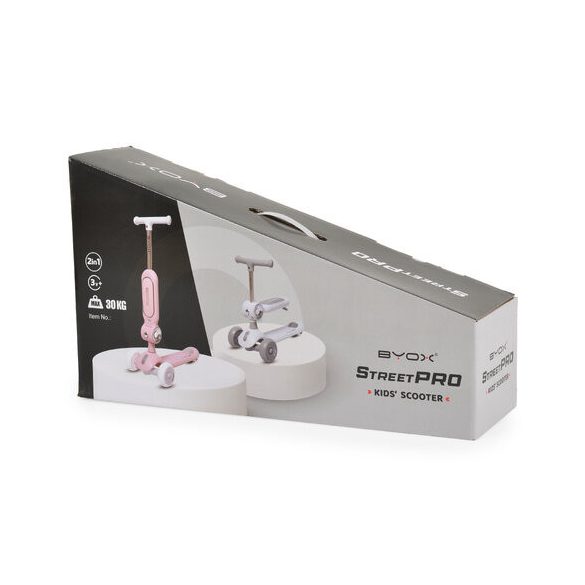 STREETPRO roller 2in1 üléssel SZÜRKE