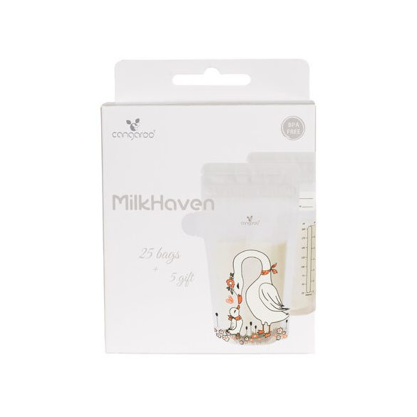 MILKHAVEN tejtartózsák libás