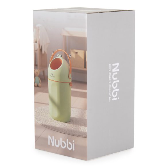 NUBBI pelenkatároló kuka ZÖLD