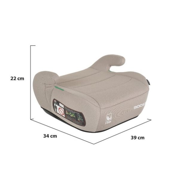 BOOST Prémium autós ülésmagasító 125-150cm BÉZS
