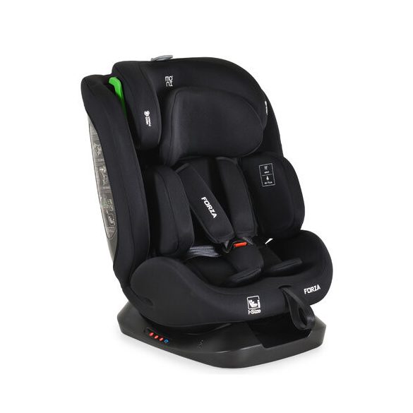 FORZA Prémium autós ülés isofix nélkül 40-150cm FEKETE