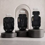 FORZA Prémium autós ülés isofix nélkül 40-150cm FEKETE