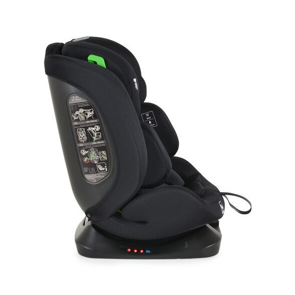 FORZA Prémium autós ülés isofix nélkül 40-150cm FEKETE