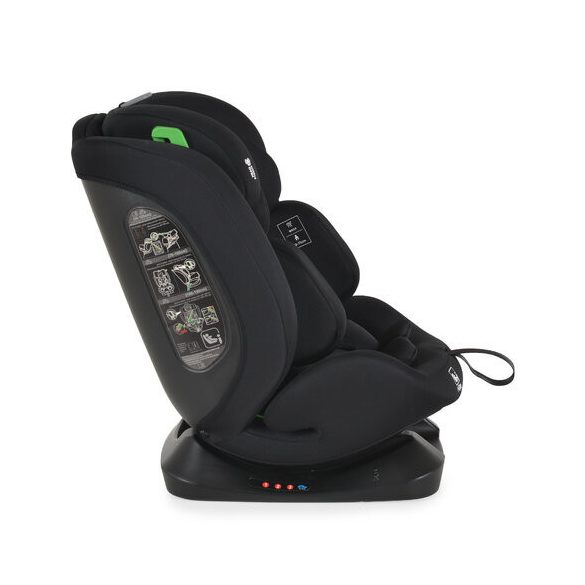FORZA Prémium autós ülés isofix nélkül 40-150cm FEKETE