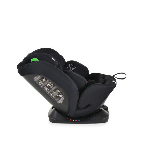 FORZA Prémium autós ülés isofix nélkül 40-150cm FEKETE