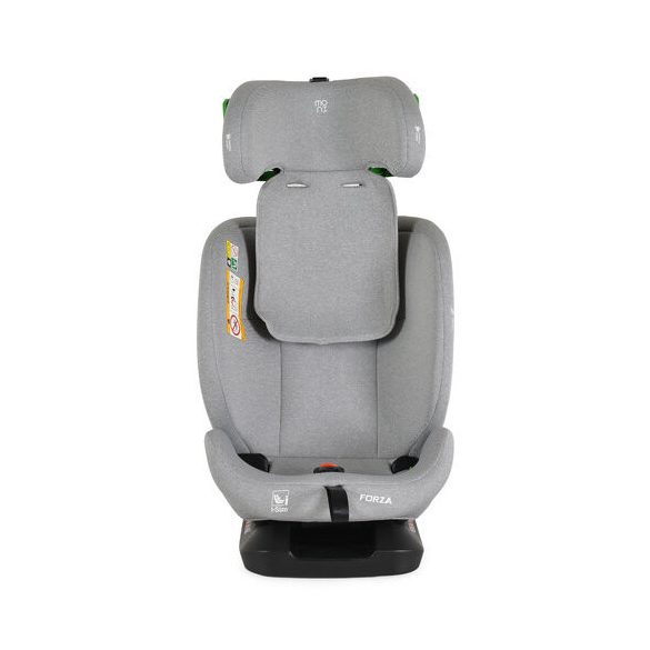 FORZA Prémium autós ülés isofix nélkül 40-150cm SZÜRKE