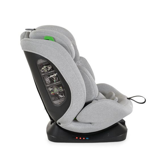 FORZA Prémium autós ülés isofix nélkül 40-150cm SZÜRKE