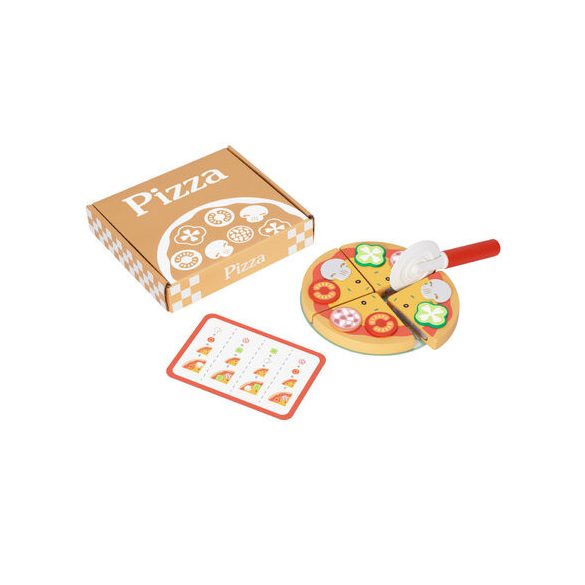 Fajáték pizza szett feltétekkel